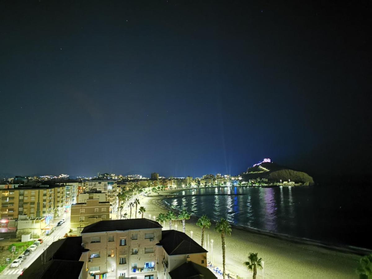 Apartamento ¡Frente al Mar + Garaje y Wifi! Águilas Exterior foto