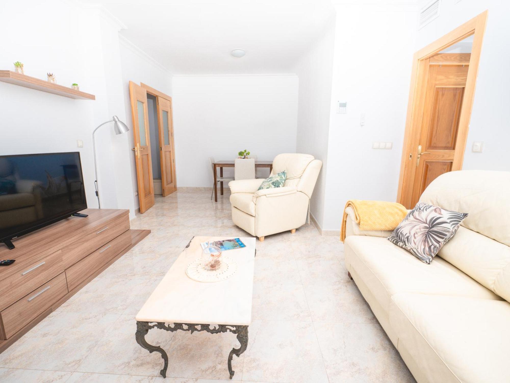 Apartamento ¡Frente al Mar + Garaje y Wifi! Águilas Exterior foto